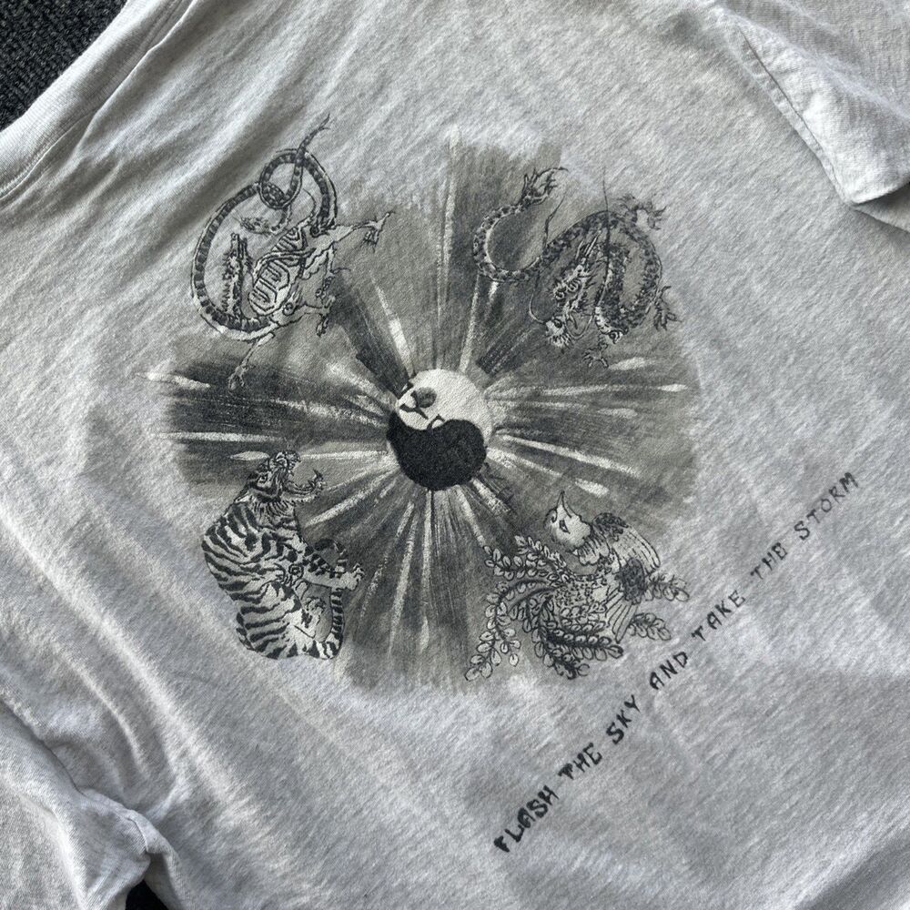 Tultex Flysurf Tshirt XL Cotton Preshrunk Graphic Tee Band